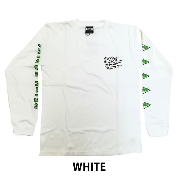 THRASHER（スラッシャー） メンズ ロンT ロングTシャツ キースへリング 