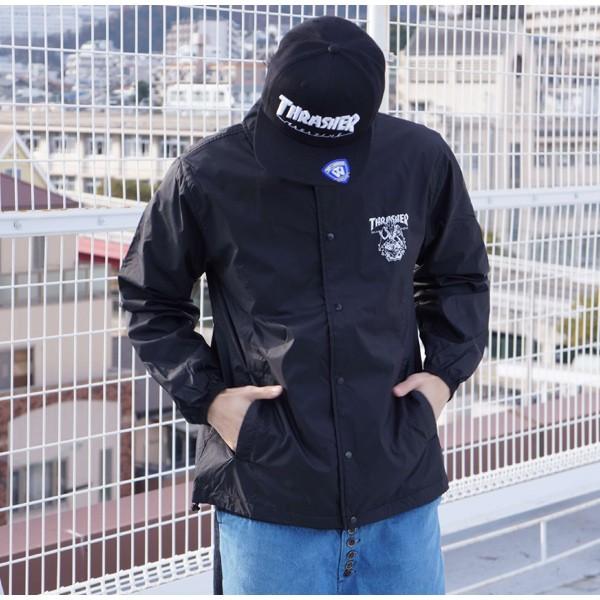 THRASHER（スラッシャー） コーチジャケット メンズ レディース