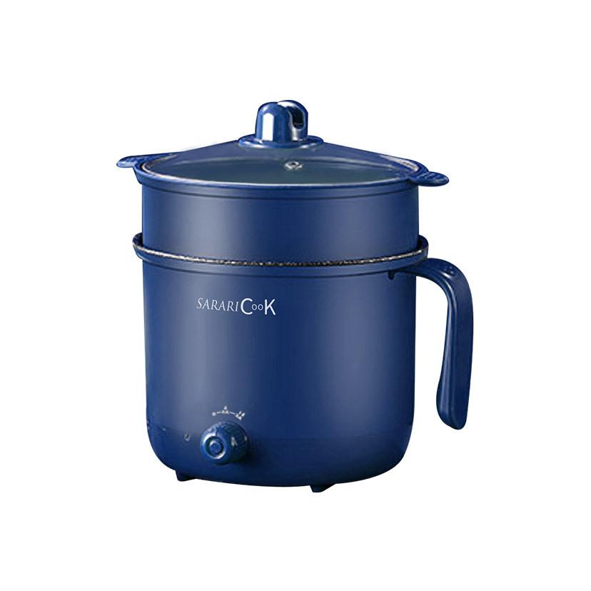 【送料無料】1台6役の多機能小型電気鍋 一人用  電気 煮込み  鍋 グリル鍋 一人暮らし グリル鍋 一人  鍋 調理   電気調理鍋 手軽 調理器具 ih対応 |  | 02