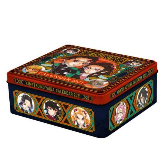 鬼滅の刃　コミックカレンダー2021 特製缶入り 日めくりカレンダー | 集英社