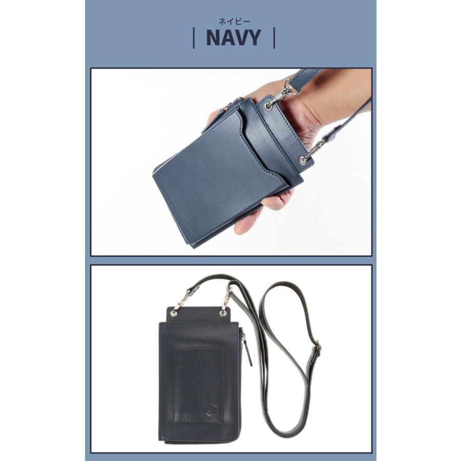 ネックウォレット メンズ 財布 本革 おしゃれ ポーチ シンプル ミニ財布 小銭入れ スマホケース レザー コンパクト 首掛け ネックポーチ お財布バッグ |  | 09