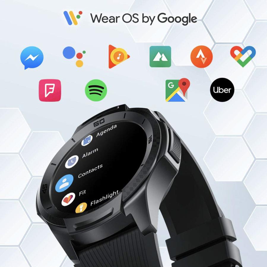 TicWatch S2 スマートウォッチ メンズ レディース iPhone Android 歩数計 対応 心拍計 着信通知 活動量計 スマートブレスレット 腕時計 時計 日本語 プレゼント |  | 04