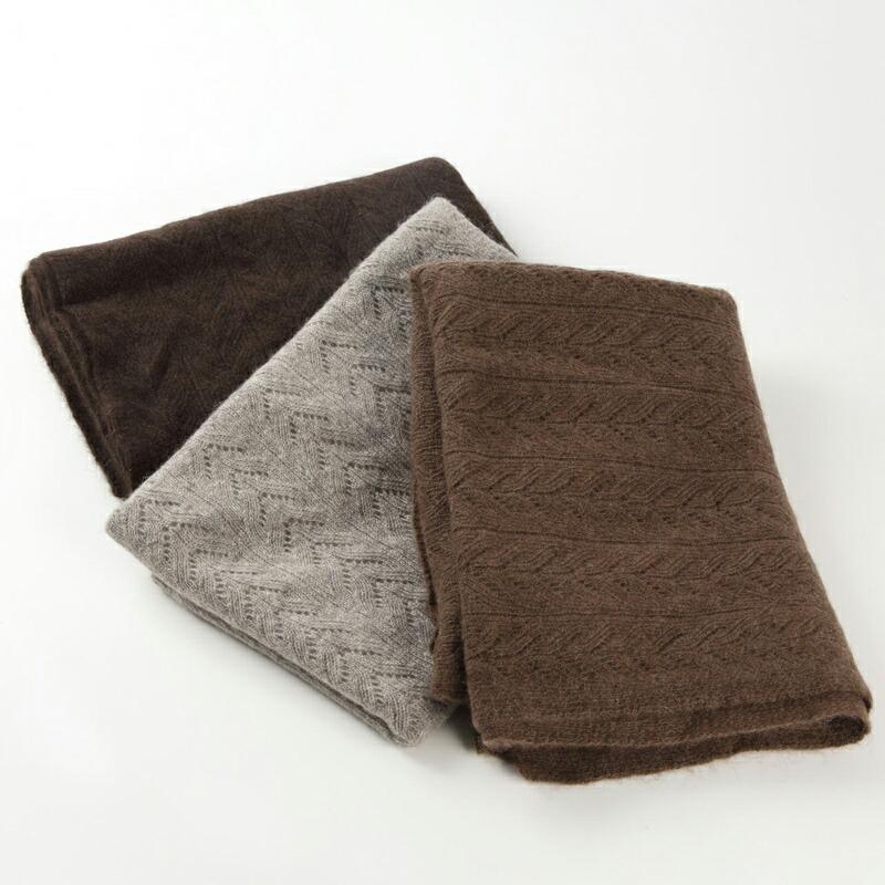 ヤク 100パーセント 茶色 ストール 新品 MB ULTIMATE FABRIC ヤク100%ストール | MB -there is a