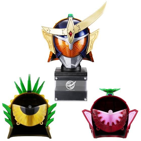 値下げ【マスコレ レガシー 仮面ライダー鎧武　アームズチェンジセット】未開封 新品】マスクコレクションレガシー 仮面ライダー鎧武 アームズ
