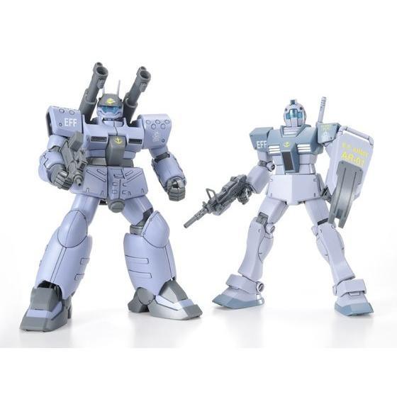 BANDAI HGUC 1/144 ジム&ガンキャノン量産型(ホワイト BANDAI HGUC 1/144 ジム&ガンキャノン量産型(ホワイト