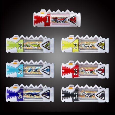 獣電戦隊キョウリュウジャーブレイブ ガブガブリボルバー＆ガブガブリカリバーセット 獣電戦隊キョウリュウジャーブレイブ PC PVC