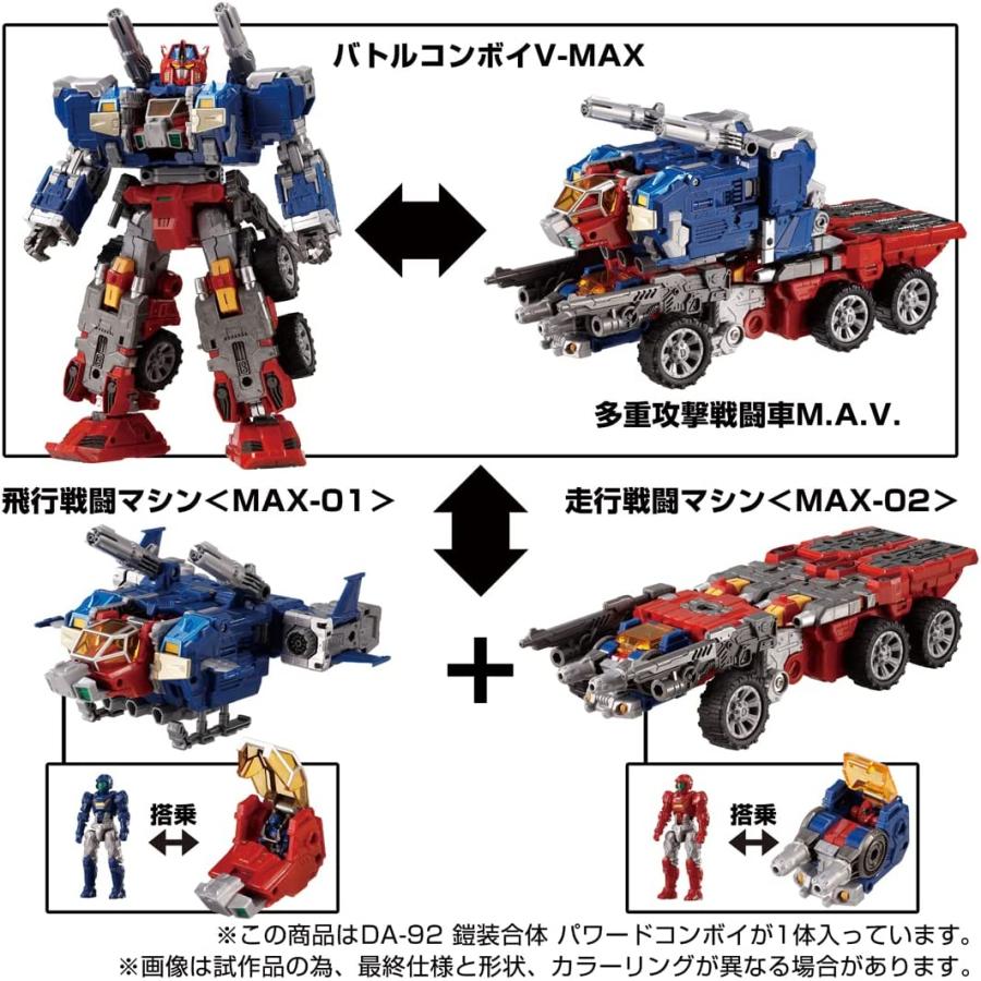 【希少品】 ダイアクロン DA-92 鎧装合体 パワードコンボイ 【OCQ9789875695】(35700円)