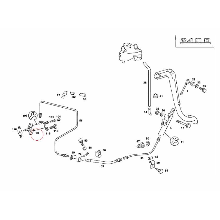 Mercedes-Benz（メルセデス・ベンツ） 【Febi bilstein】 クラッチ 