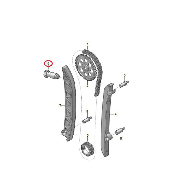 フォルクスワーゲン（Volkswagen） 【BBR】 チェーンテンショナー [VW,フォルクスワーゲン,GOLF6,ゴルフ6 ...
