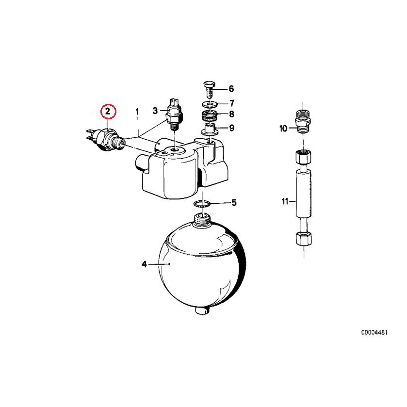 【ATE】 オイルプレッシャースイッチ [BMW,7シリーズ,E32 / 34351182270,61311362977,10.0522-4005.1] | BMW | 01
