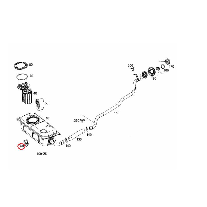 Mercedes-Benz 【METZGER】 フューエルプレッシャーセンサー [Benz,ベンツ,SLKクラス,R170 ...
