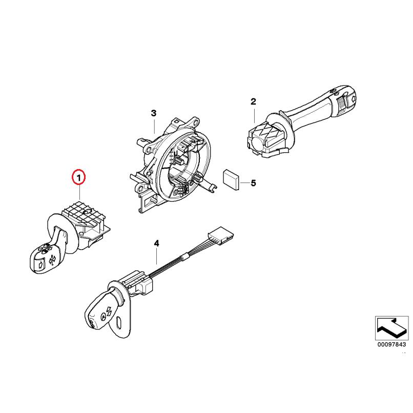 【METZGER】 コンビネーションスイッチ [BMW,3シリーズ,E46 / 61318363668,0916244] | BMW | 01