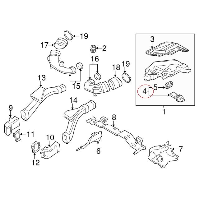 【BREMI】 エアマスセンサー [BMW.5シリーズ,E60 / 13627566990,13627537488,30373] | BMW | 01