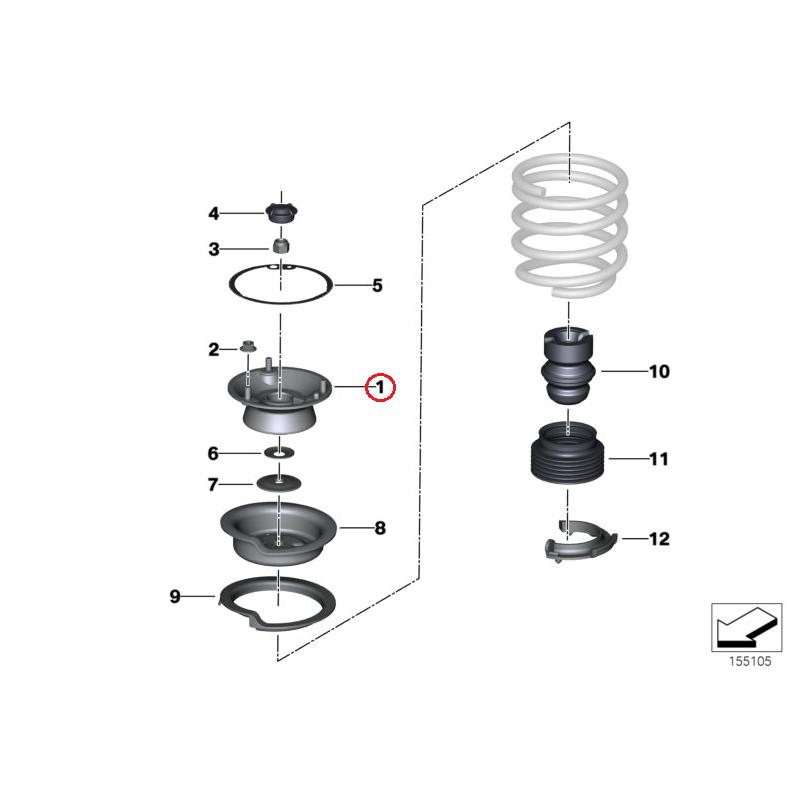 【febi bilstein】 タペットカバーガスケット [FIAT,フィアット,PANDA,パンダ / 73502863,46759989,30277] | FIAT | 01