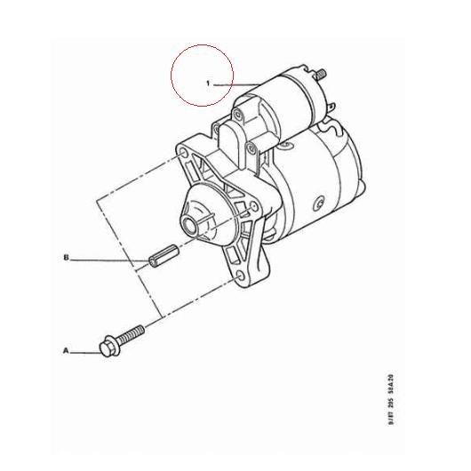 BMW 【Valeo】 スターターモーター [CITROEN,シトロエン,C3 / 5802.M9