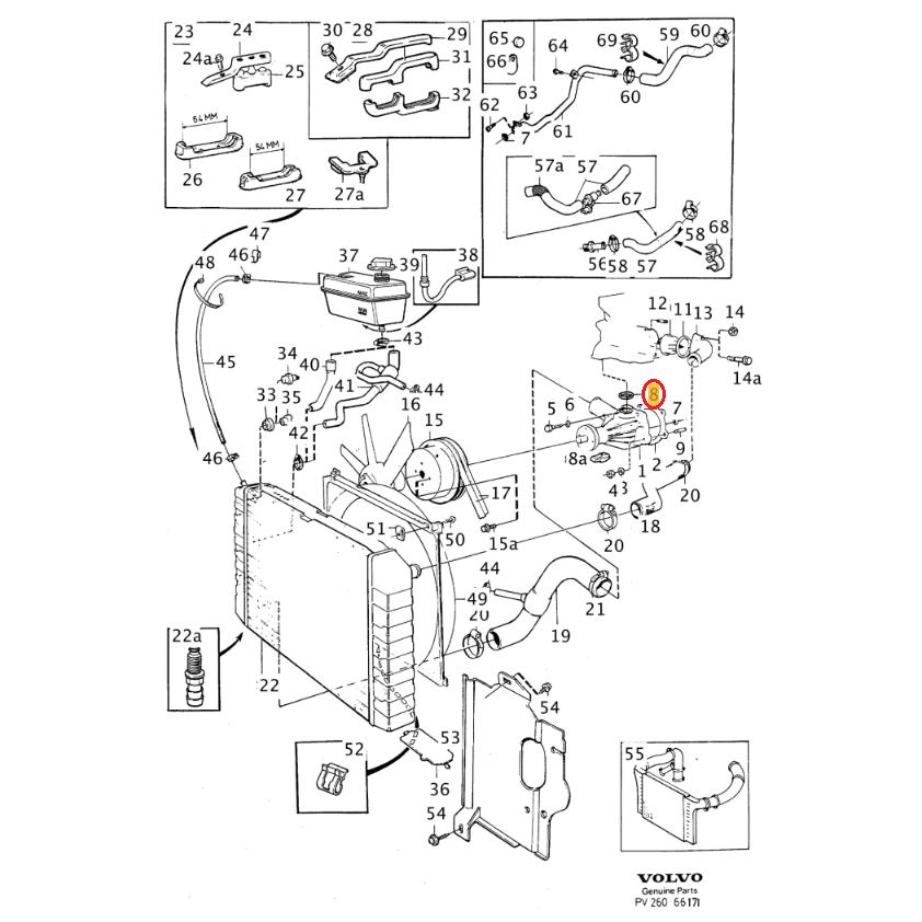 【elring】 ウォーターポンプガスケット [VOLVO,ボルボ,940 / 1336255,3547991,570.508] | ボルボ | 01