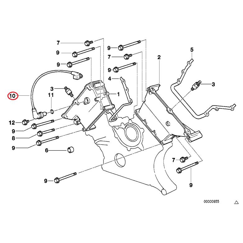 【BREMI】 カムシャフトセンサー [BMW,5シリーズ,E39 / 12141742185,60523] | BMW | 01