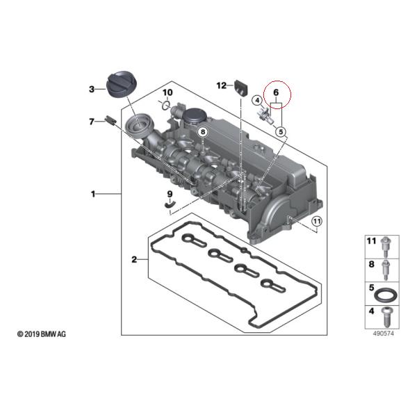 【BREMI】 カムシャフトセンサー [MINI,ミニ,F56 / 13627633958,13627594040,60015] | BMW | 01