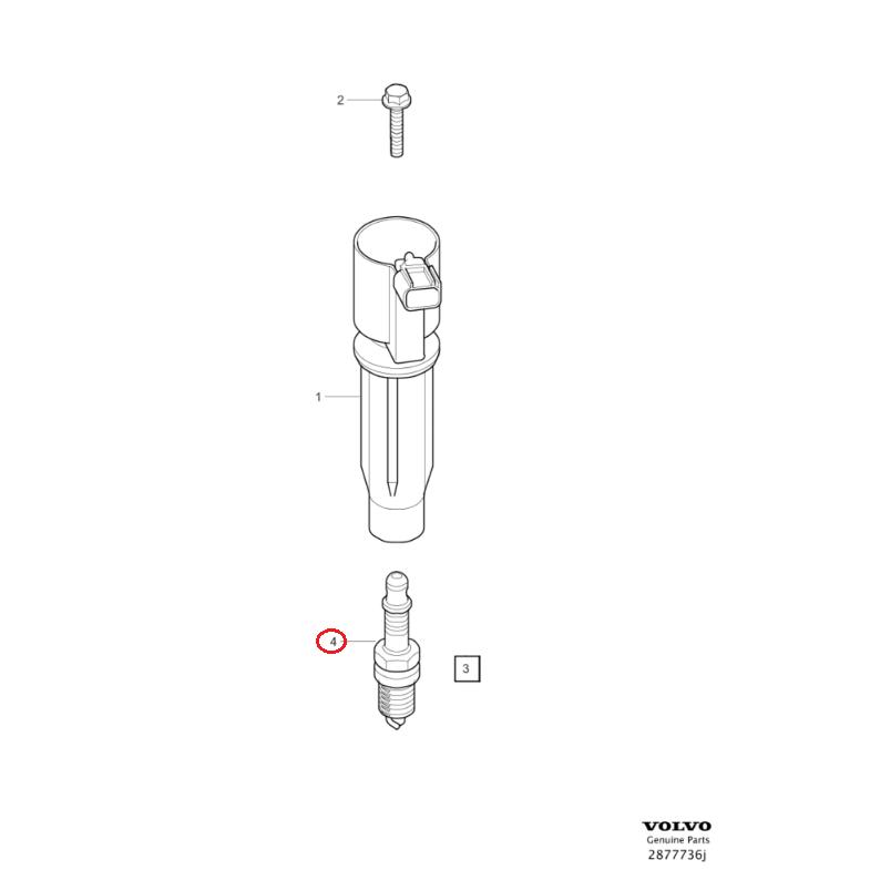 【BOSCH】 スパークプラグ(Double Platinum) [VOLVO,ボルボ,V50 / 32017029,30777349,HR7KPP33] | ボルボ | 01