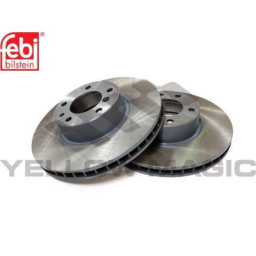 【febi bilstein】 フロントコーテッドブレーキディスクセット [BMW,7シリーズ,E32 / 34116757747,34116757746,34111159895,10751] | BMW