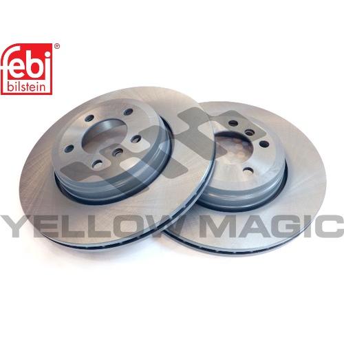 【febi bilstein】 リアコーテッドブレーキディスクセット [BMW,7シリーズ,E65/E66/E67/E68 / 34216864046,34211166129,24807] | BMW