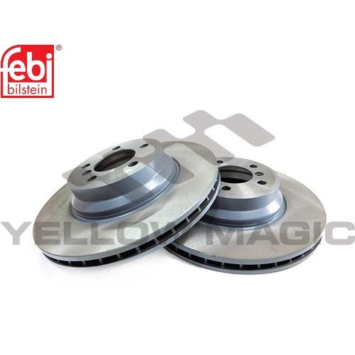 【febi bilstein】 フロントコーテッドブレーキディスクセット [BMW,7シリーズ,E65/E66/E67/E68 / 34116864057,34116750267,24466] | BMW