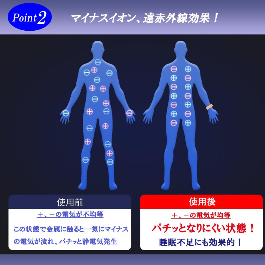 静電気除去グッズ ブレスレット 強力 最強 足首 メンズ レディース
