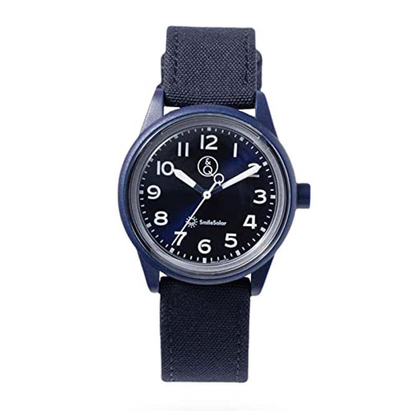 予約販売 防水 アナログ ソーラー スマイルソーラー キューアンドキュー 腕時計 シチズン時計 R01A-003JK ブルー メンズ 腕時計
