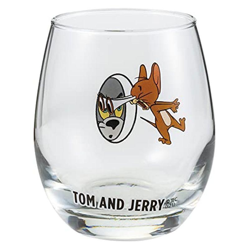 【30％OFF】 「 トムとジェリー 」 3D グラス 330ml 覗き穴 日本製 SAN3581-2 タンブラー