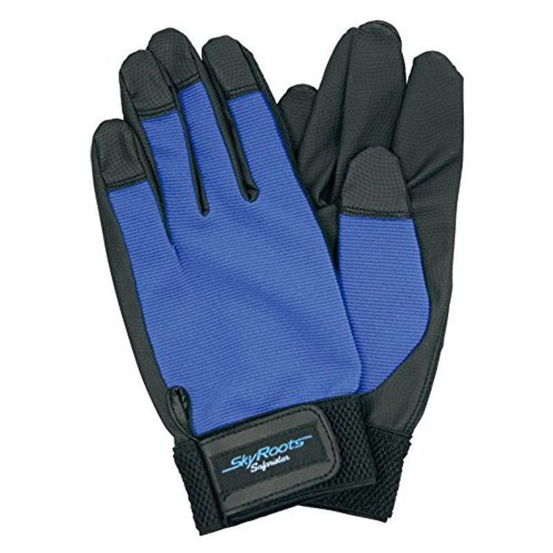 サファリスター スカイルーツ手袋 マジック 89％以上節約 ブルー LLサイズ 卓出 SR-2