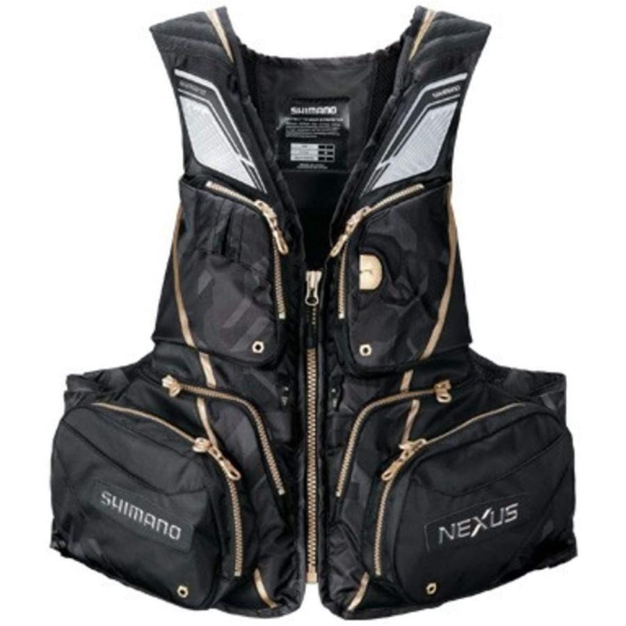 期間限定送料無料 シマノ Shimano 釣りウェア 固定式フローティングベスト Nexus ベスト Ex Vf 121t フルブラック L 磯 海水 新発 Zoetalentsolutions Com