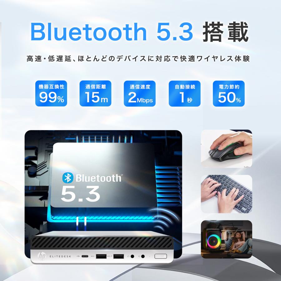 ProDesk 【中古PC】ミニPC HP Prodesk 800G4 DM 超小型 デスクトップ