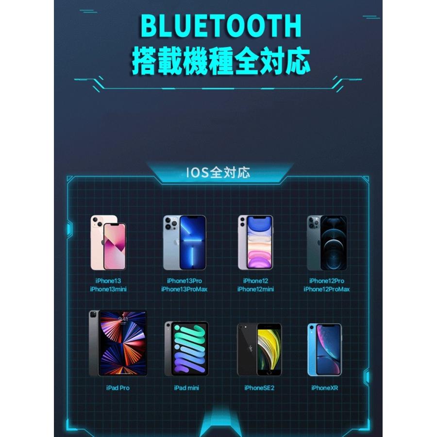 ワイヤレスイヤホン Bluetooth 5.3 無線 ゲーム最適 HI-FI高音質 ゲーミング 両耳 自動ペアリング マイク内蔵 ブルートゥースイヤホン LED残量表示 生活防水｜yellowtiger-store｜15