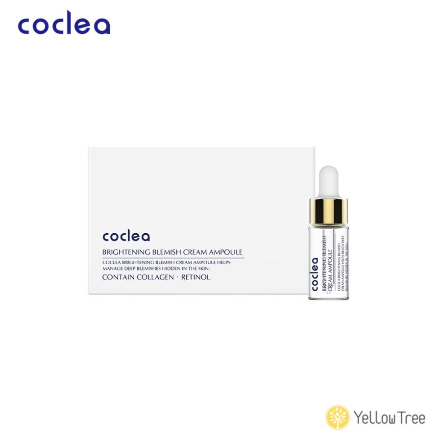 coclea ( コクレア ) ブライトニングブレミッシュクリームアンプル 10ml×6個入り 美容液 正規品 韓国コスメ スキンケア 保湿 ナイアシンアミド コラーゲン | 