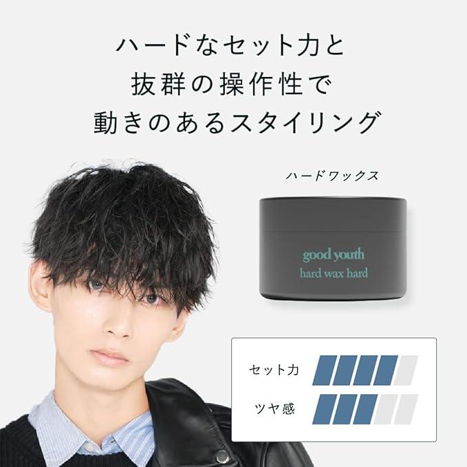グッドユース ハードワックス メンズ 美容室 束感 ハード アクティブ