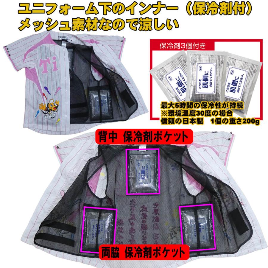 メッシュベスト 保存剤3個付き 冷却ベスト アイスベスト SOWA 桑和 80036 送料無料 | SOWA | 01