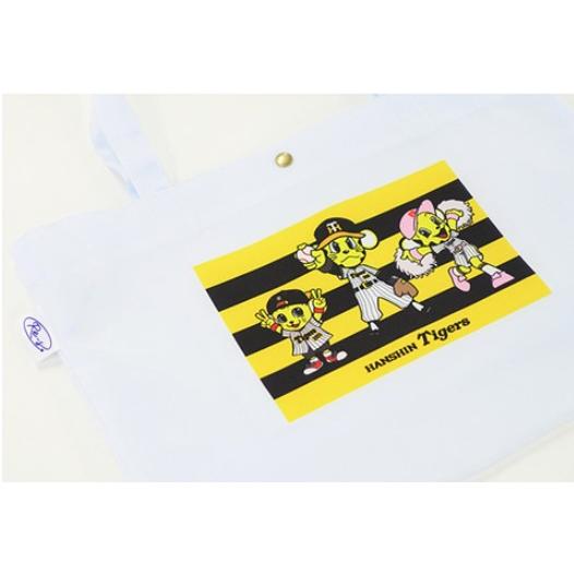 阪神タイガースグッズ エアバッグトート シマ柄マスコット 阪神球団