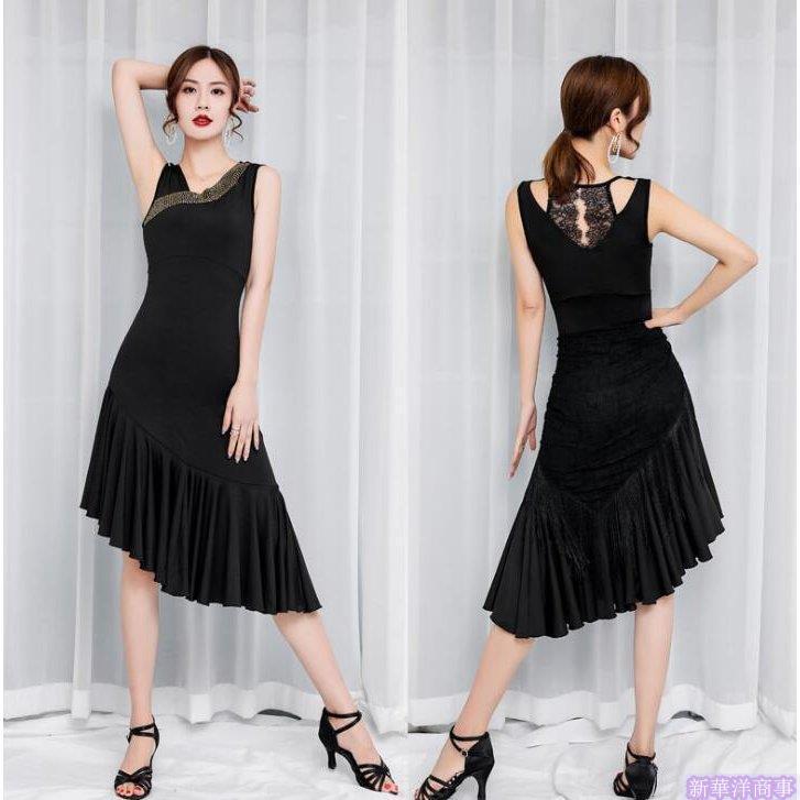 ダンス衣装 ラテンダンス ワンピース レディースダンスウェア タンゴフラメンコ ラテンダンス衣装 練習用 社交