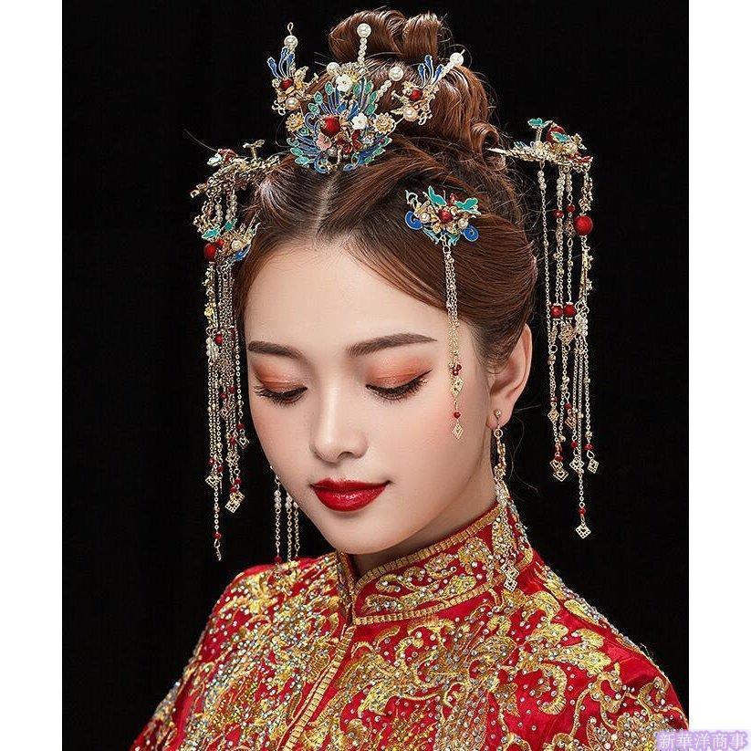 Sale 中国 髪飾り 古代 髪留め ヘアアクセサリー ピアス セット ドレス 漢服 美しく彩る ゴールド 白花ピアス Riosmauricio Com