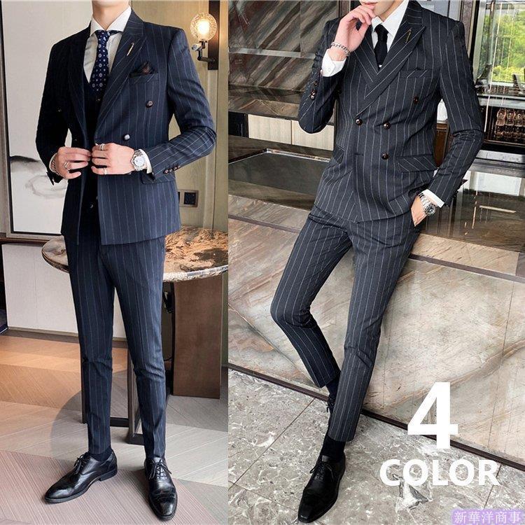 25 Off セットアップ 3点セット スーツ メンズ スリーピーススーツ スーツ 紳士服 結婚式 スリーピーススーツ ビジネス スーツ ビジネス スーツ 3点セット ストライプ フォーマル メンズ セットアップ ビジネススーツ Www Mohanvilaas Com