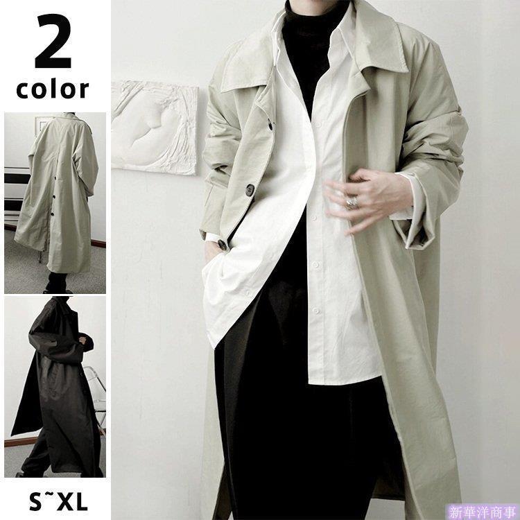 超ロングコート トレンチコート メンズ チェスターコート 秋物 アウター ダブルコート ダスターコート メンズファッション E Hxl Yen 新華洋商事 通販 Yahoo ショッピング