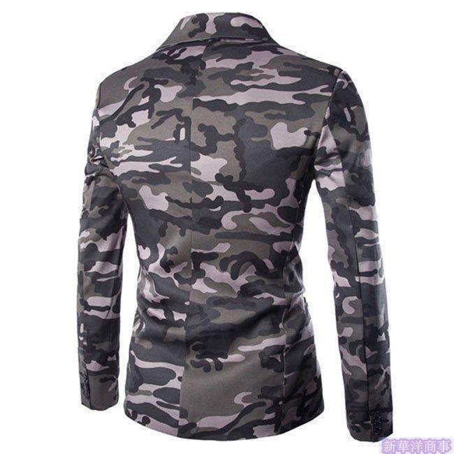 ブレザー テーラード メンズ 長袖 迷彩 ジャケット 迷彩柄 カジュアル コーデ ジャケット 30代40代50代 秋冬 2色 J Dder Yen 新華洋商事 通販 Yahoo ショッピング