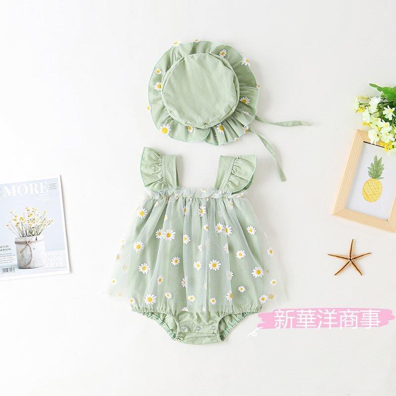 ベビー服 Baby 網の糸 ひな菊 Ins 爆発 子供服 夏 赤ん坊 ワンピース 新生児 袖なし 服 誕生祝い プレゼント 新生児女の子 可愛い 春夏 お出かけ 誕生日 L H1579 新華洋商事 通販 Yahoo ショッピング