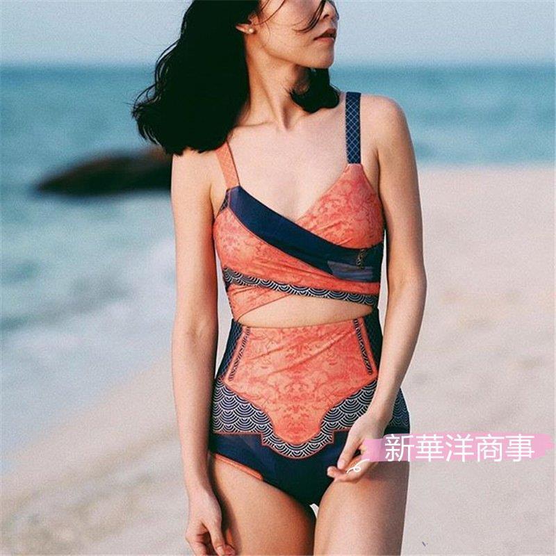 ワンピース水着 レディース 2点セット 体型カバー ワンピース ビキニ 水着 大人 セクシー ママ水着 オトナ女子 女性 おしゃれ ビキニ 水着 L H2 新華洋商事 通販 Yahoo ショッピング