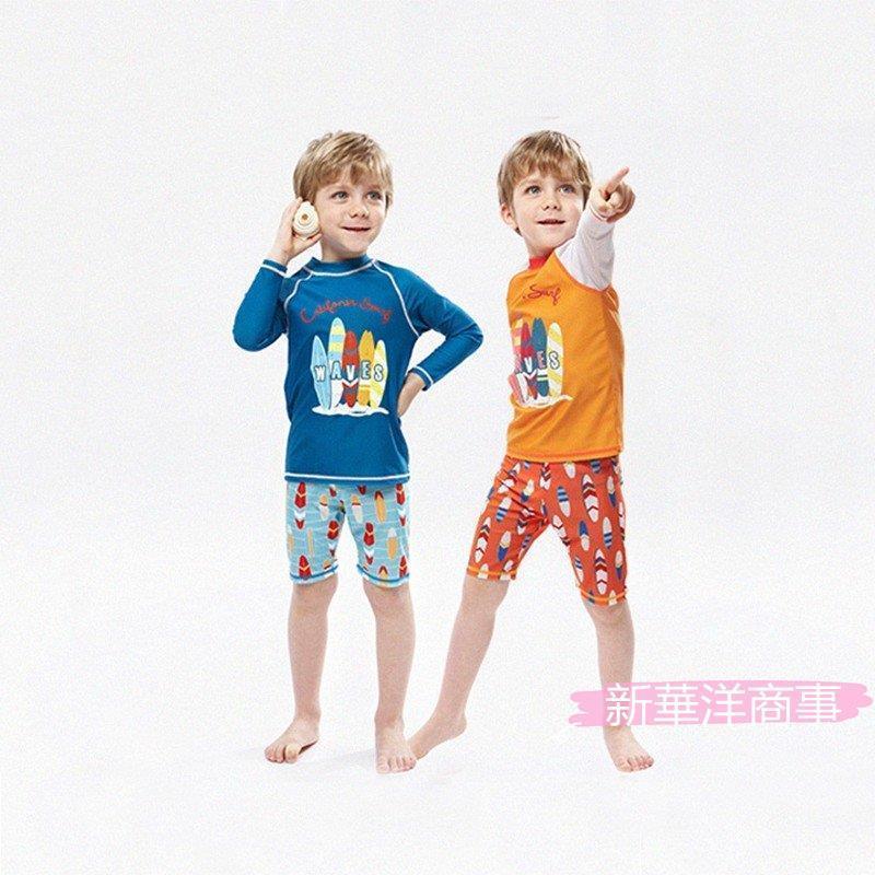 子供 水着 男の子 水着 2点セット長袖 日焼け止め 水着 海辺 温泉 可愛い おしゃれ 水着 ビーチでの休暇 L L1196 新華洋商事 通販 Yahoo ショッピング