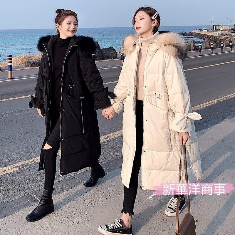 激安売店 秋冬 厚手 防寒 アウター ロング ダウンジャケット レディースブランド 21韓国 ダウンコート ファーフード付き きれいめ 着痩 オシャレ Ol通勤 黒 代 30代 大阪人気商品 Www Superavila Com