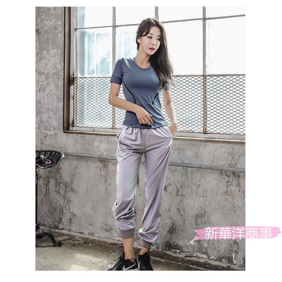 レディース スポーツウェア トレーニングウェア ヨガウェア 上下 セットアップ おしゃれ ジャージ かわいい 上下セット ルームウェア パンツ Tシャツ R 新華洋商事 通販 Yahoo ショッピング