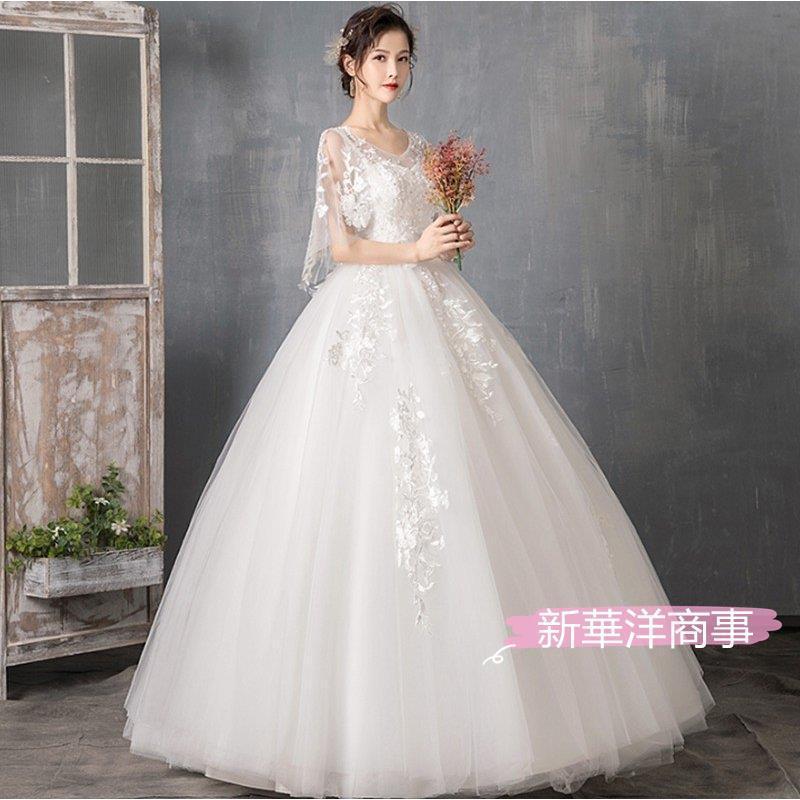 37 割引 誠実 プリンセスラインお花のウェディングドレス 白 ウェディングドレス フォーマル ドレス Solcaloja Med Ec