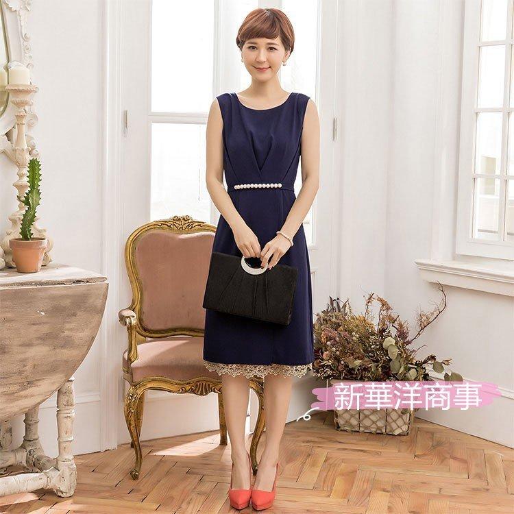 パーティードレス ワンピース 袖あり 袖あり フォーマルドレス 膝丈 半袖 40代 お呼ばれ 40