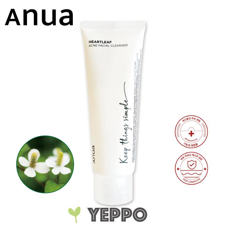 洗顔料 Anua アヌア ドクダミ 弱酸性 クレンジングフォーム 1ml 韓国コスメ 敏感肌 オイリー肌 混合肌 角質ケア 韓国コスメ Anuafo1112 1 Yeppo 通販 Yahoo ショッピング